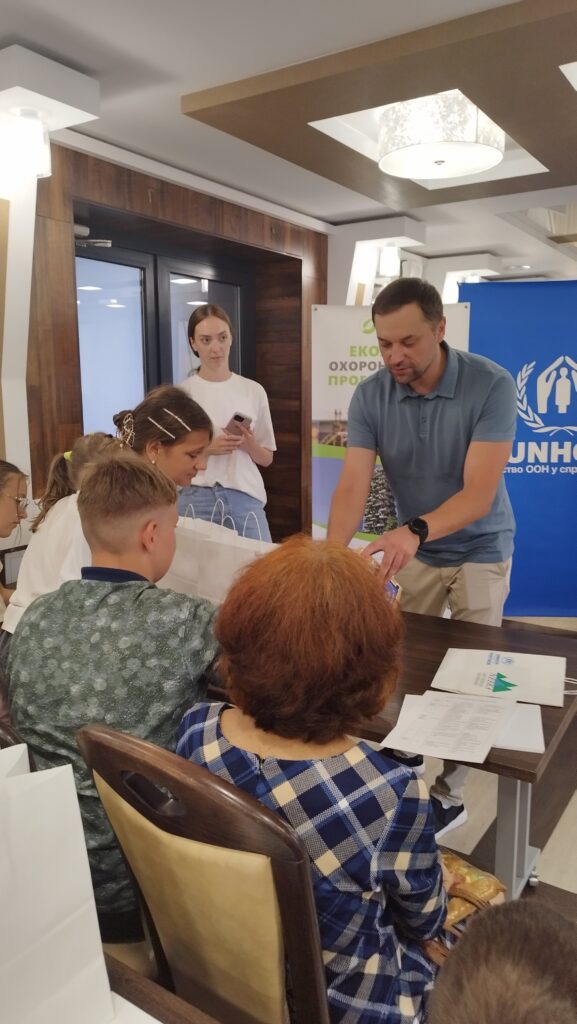 У Трускавці організували навчання для внутрішньопереміщених дітей 