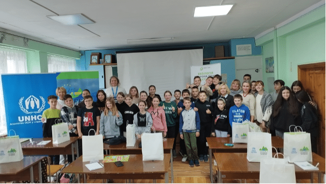 У Дрогобичі та Новому Роздолі організували навчання для внутрішньопереміщених дітей